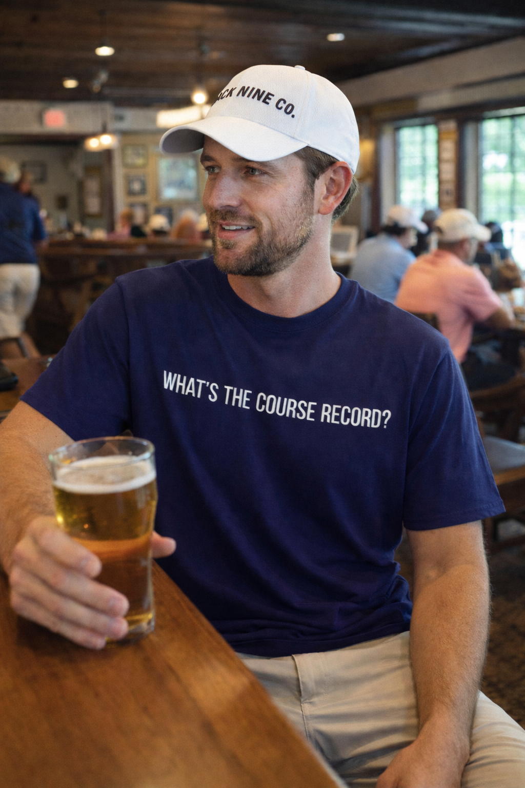 What's The Course Record Golf Tee | Back Nine Co