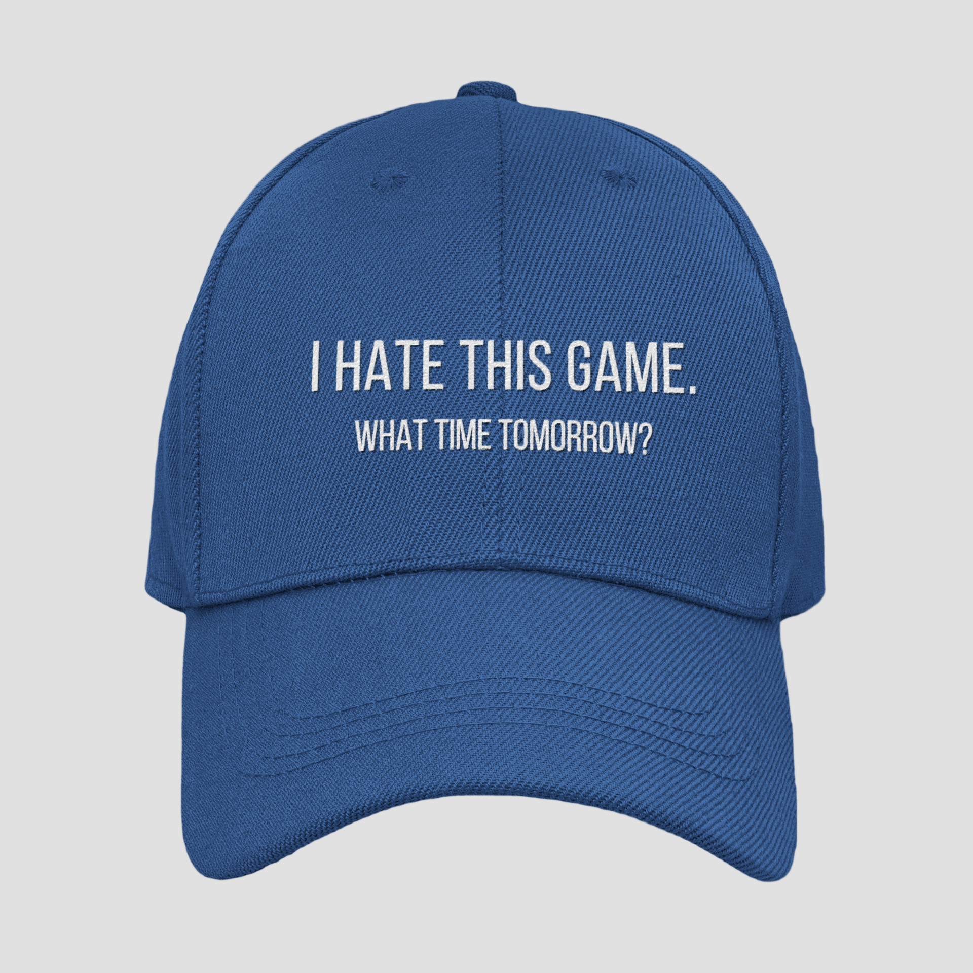 Back Nine Co "I Hate This Game" Cap