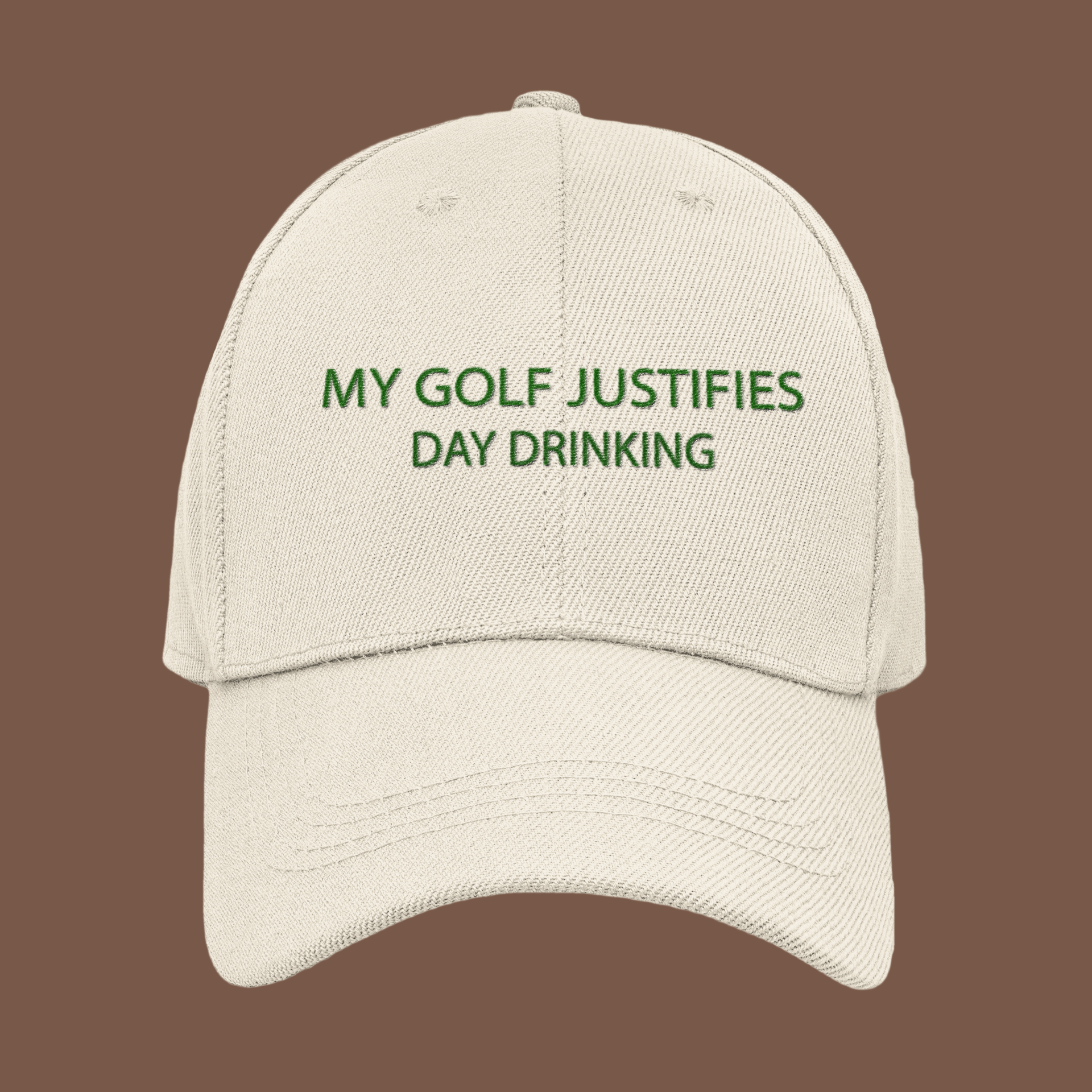 My Golf Justifies Day Drinking Golf Cap | Back Nine Co