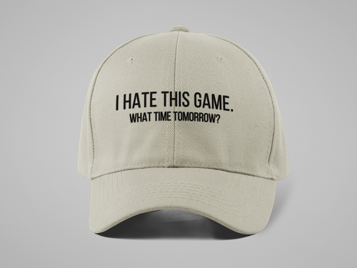 Back Nine Co "I Hate This Game" Cap